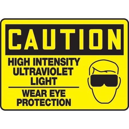 OSHA CAUTION Safety Sign HIGH MRAD601XL